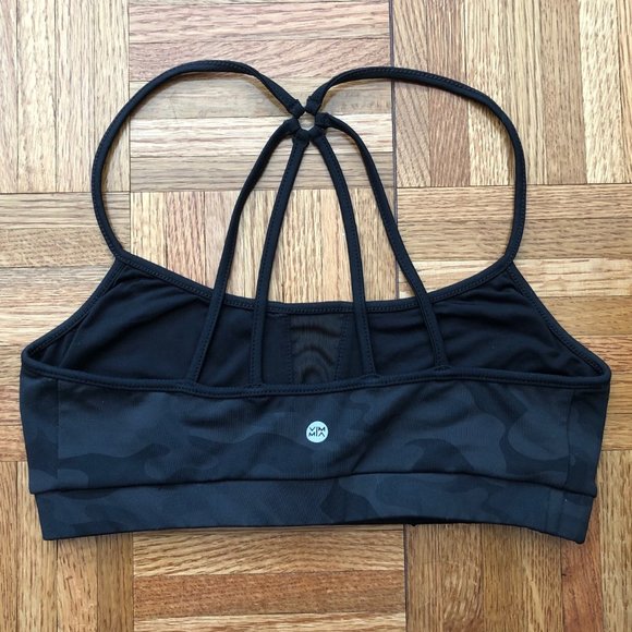 Vimmia Dark Camo Alicia Bralette w Strappy Back - Picture 2 of 4